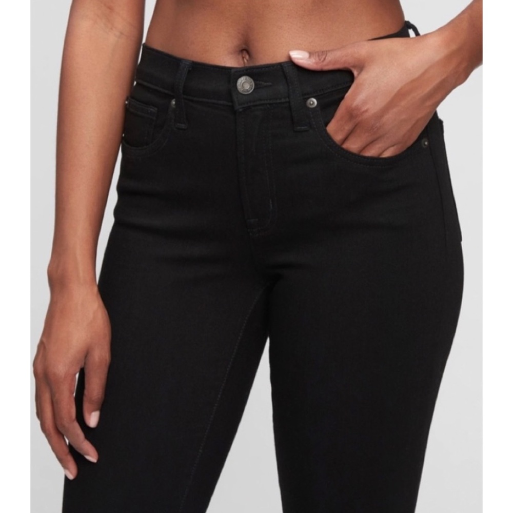 GAP • 1969 Classic Black True Skinny Jeans, 29S - Picture 3 of 16